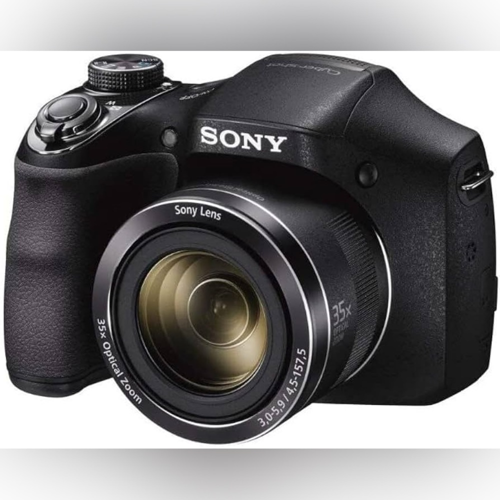 Sony Cyber-Shot DSC-H300 Digital Camera (Black)